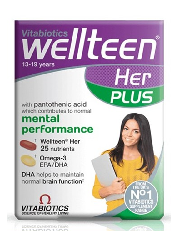 Wellteen Her PLUS 56 Tablets-Capsules